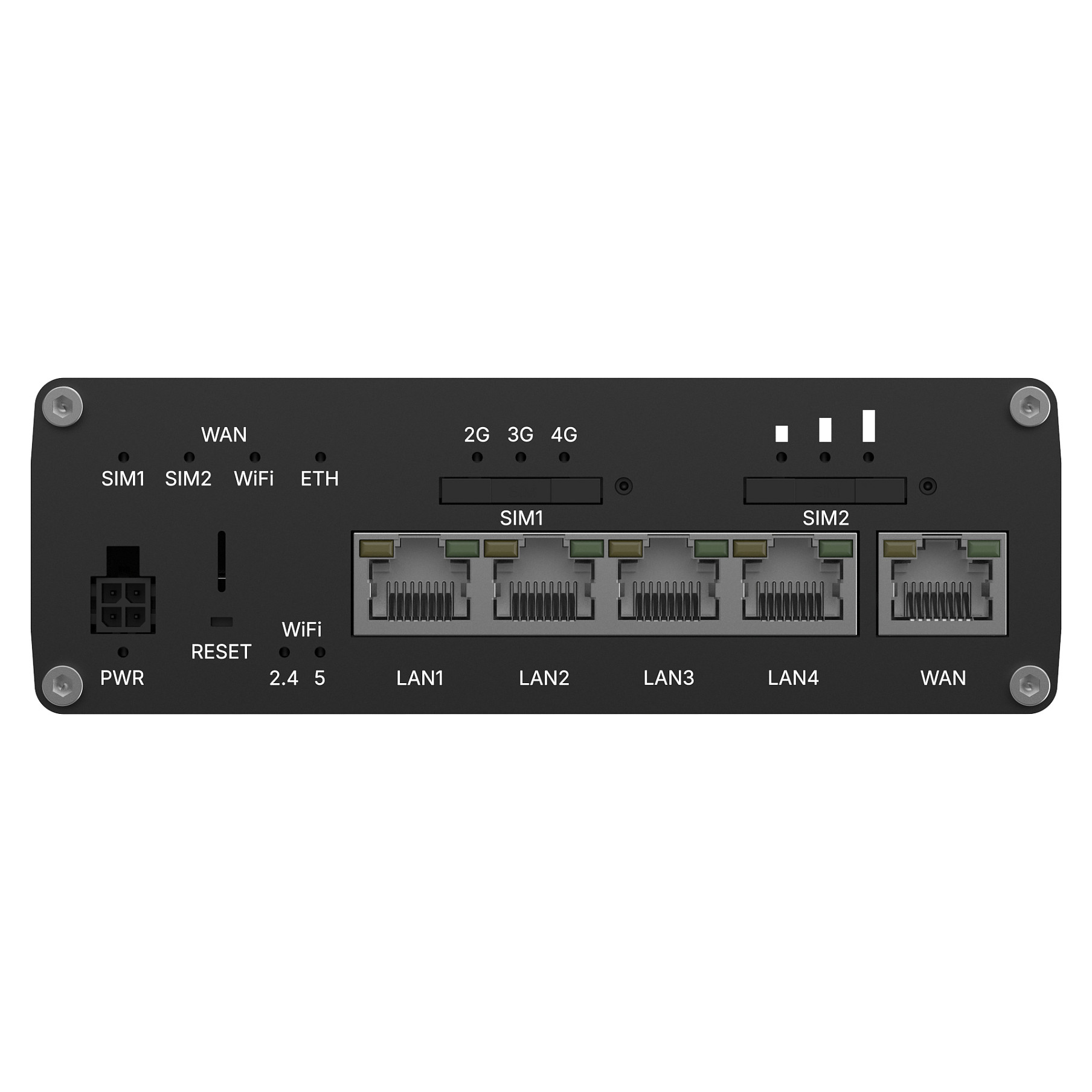 4G LTE Router TELTONIKA RUTC41 (Dual Ethernet, WiFi, RutOS, Industrijski dizajn)-3