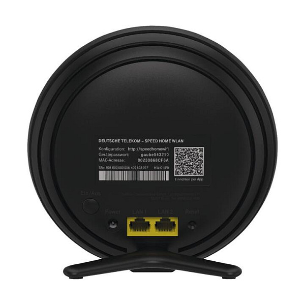 Mesh Wi-Fi pojačivač TELEKOM Speed Home WLAN (2. Gen) (Wi-Fi 6, 4800 Mbit/s, 2x LAN, WPA3)-2
