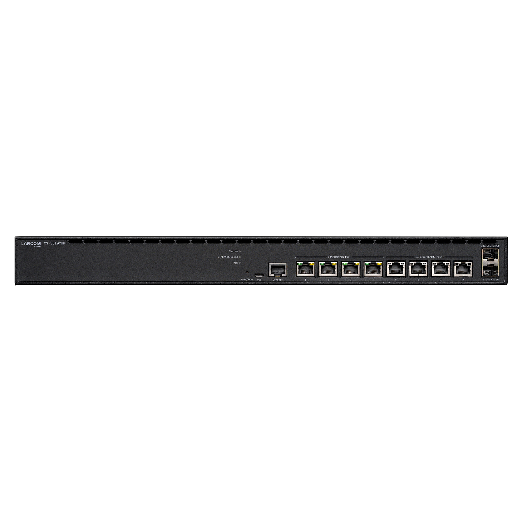 Mrežni switch LANCOM XS-3510YUP (10x Multi-Gigabit, 2x 25G SFP28, L3-Lite, PoE++)-0