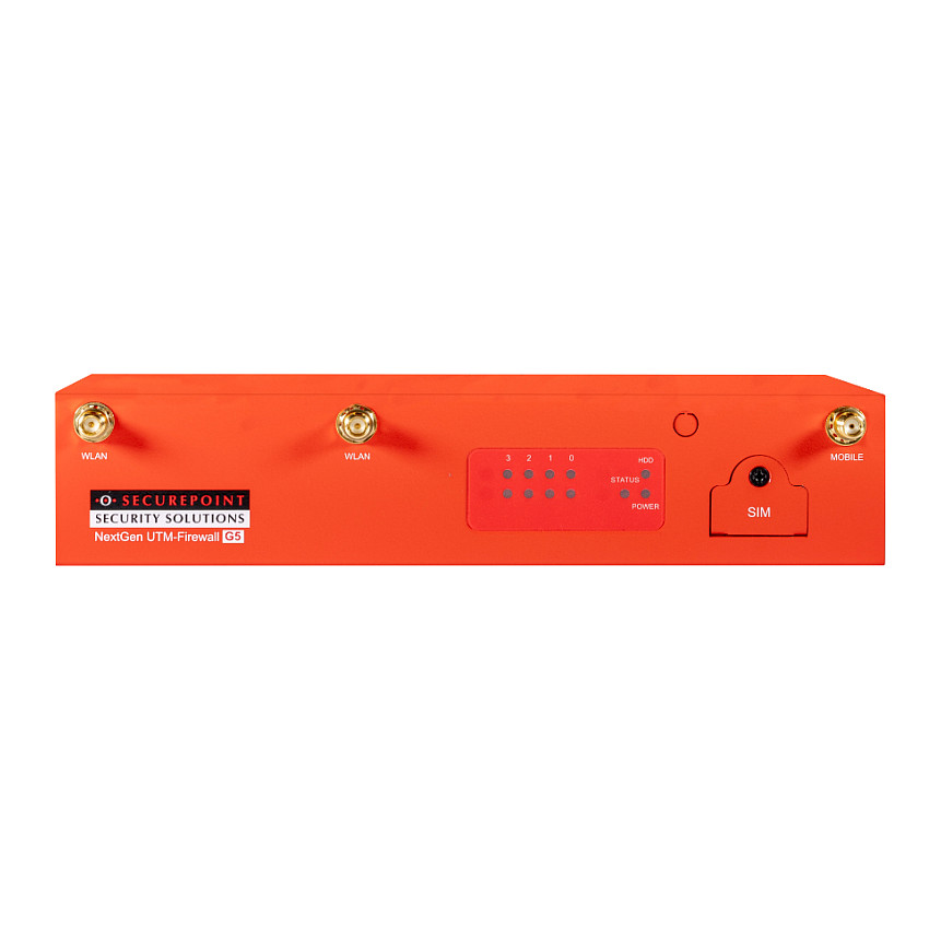 UTM Mrežni Uređaj SECUREPOINT RC200 G5 (do 50 korisnika, 4.9 Gbit/s Firewall, 8 GB RAM)-1