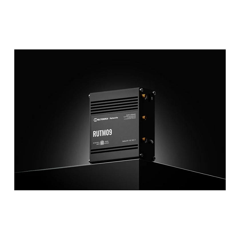 4G LTE Router TELTONIKA RUTM09 (CAT6, Dual SIM, 4x Gigabit Ethernet, GNSS)-5