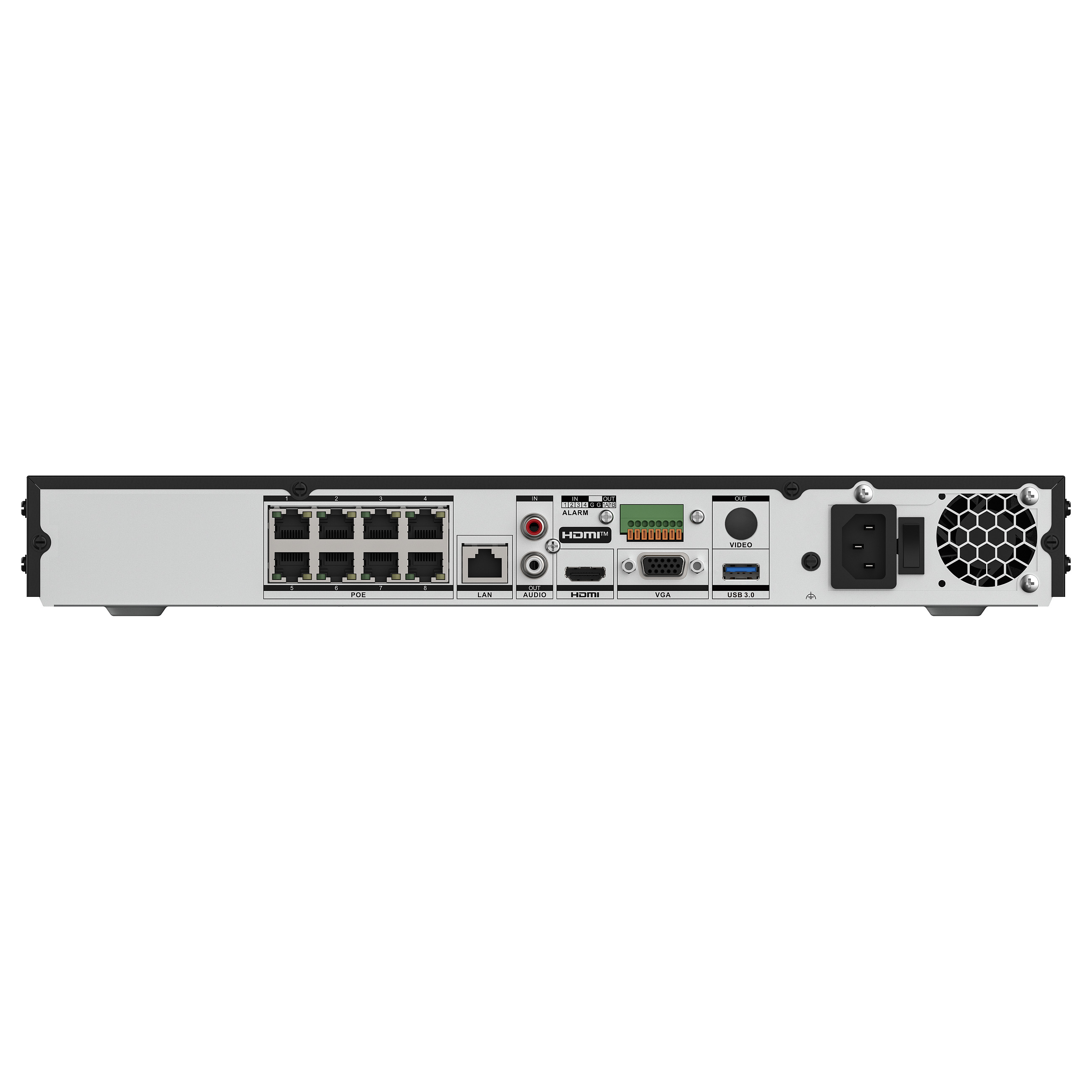 NVR snimač HIKVISION DS-7608NXI-I2/8P/S (8 kanala, 8xPoE, AcuSense, 4K)-4