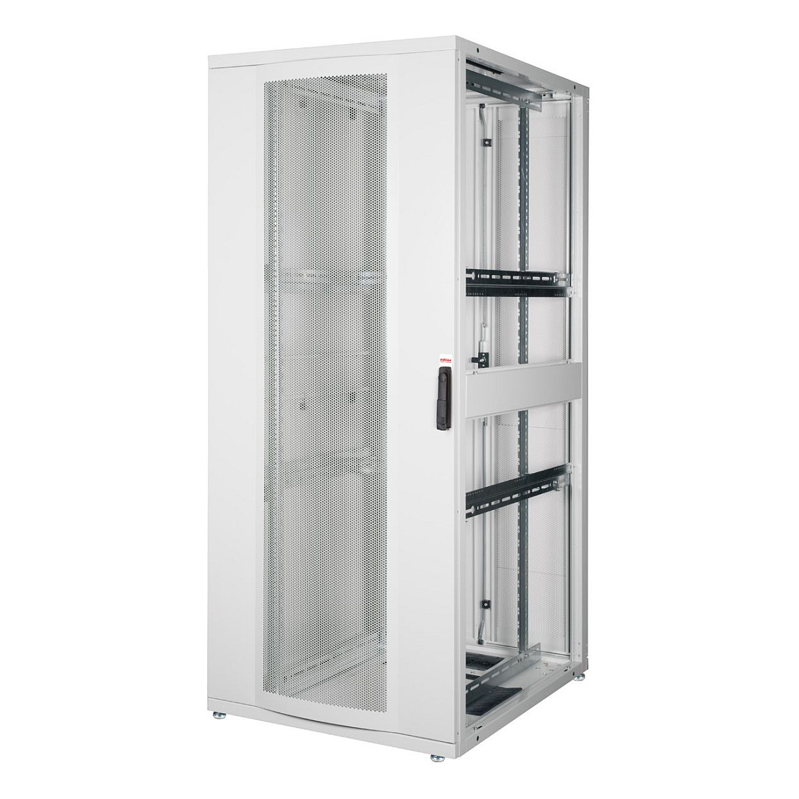 Serverski ormar ROLINE 19" Pro 42U (800x1000mm, 1000kg nosivost, staklena vrata, sivi)-1