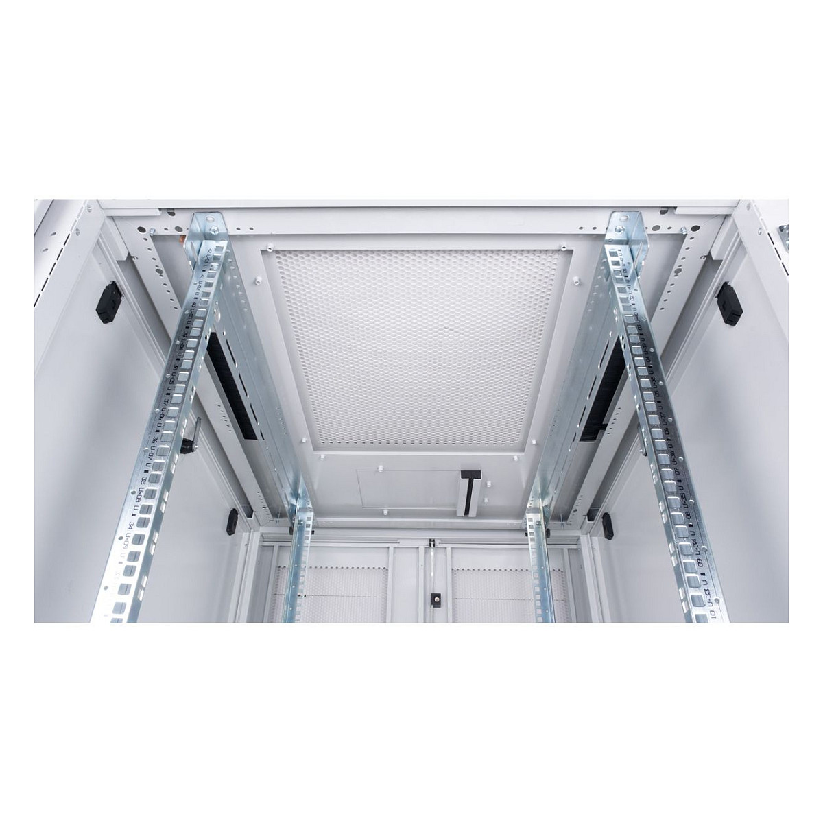 Serverski ormar ROLINE 19" Pro 42U (800x1000mm, 1000kg nosivost, staklena vrata, sivi)-5