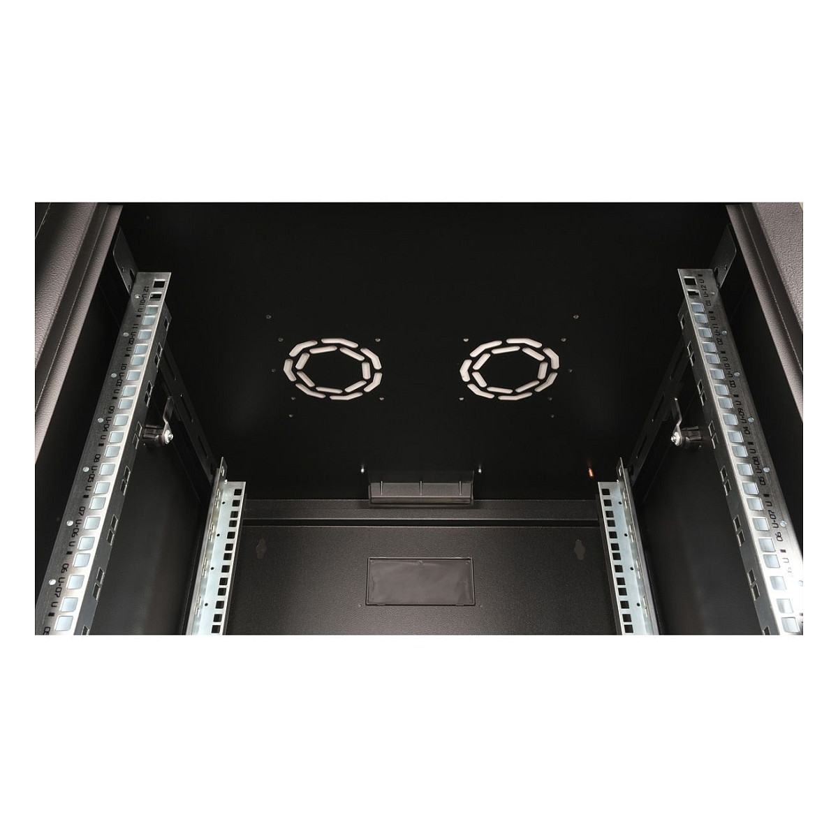 Mrežni ormar ROLINE 19" Pro 12U (600x600mm, zidni, crni)-6
