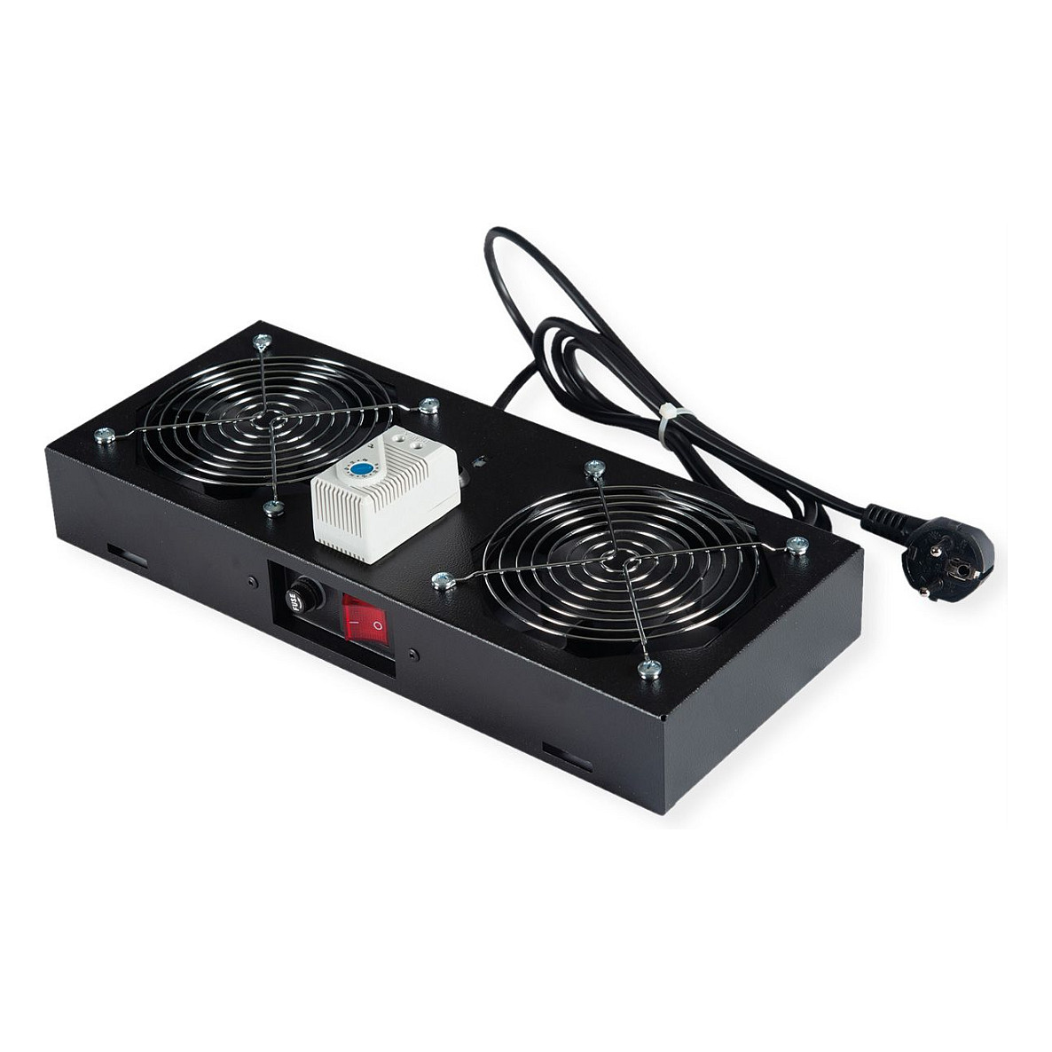 Ventilatorska jedinica ROLINE 19.07.1502 (2 ventilatora, za 19" zidne ormare, s termostatom)