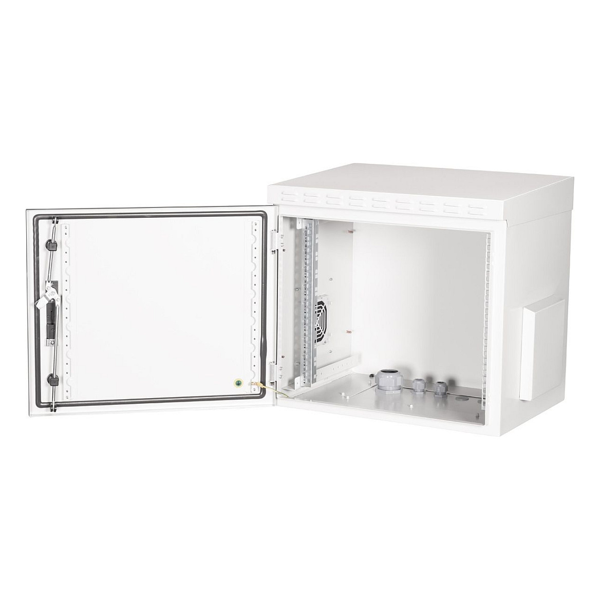 Mrežni ormar ROLINE Pro 9U (600x450mm, IP55, vanjski, sivi)-1