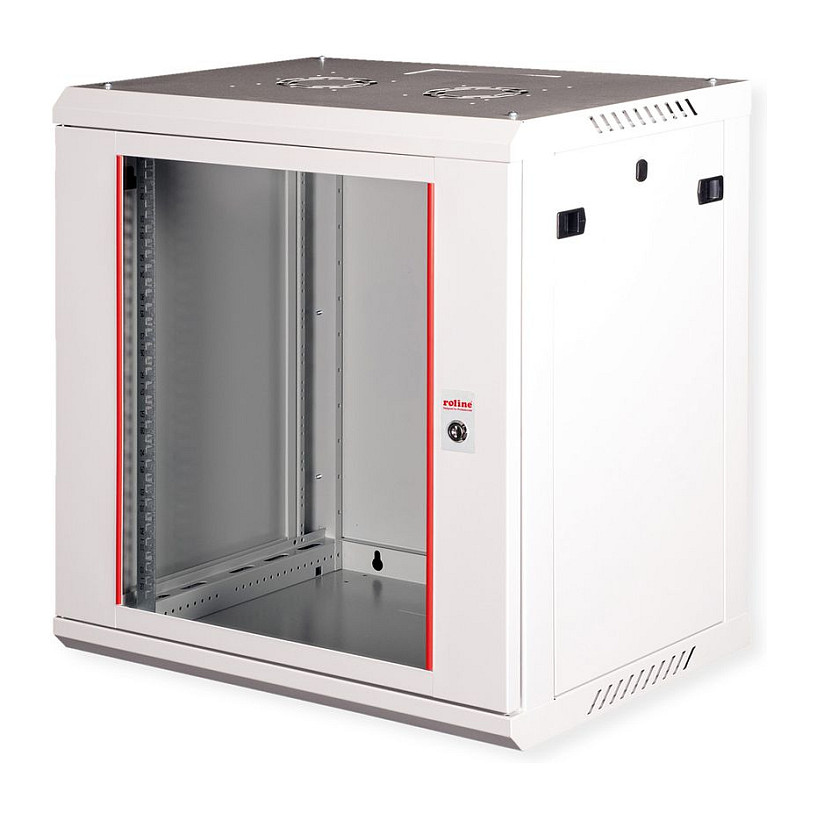 Mrežni ormar ROLINE 19" Basic Plus 12U (600x450mm, zidni, sivi)