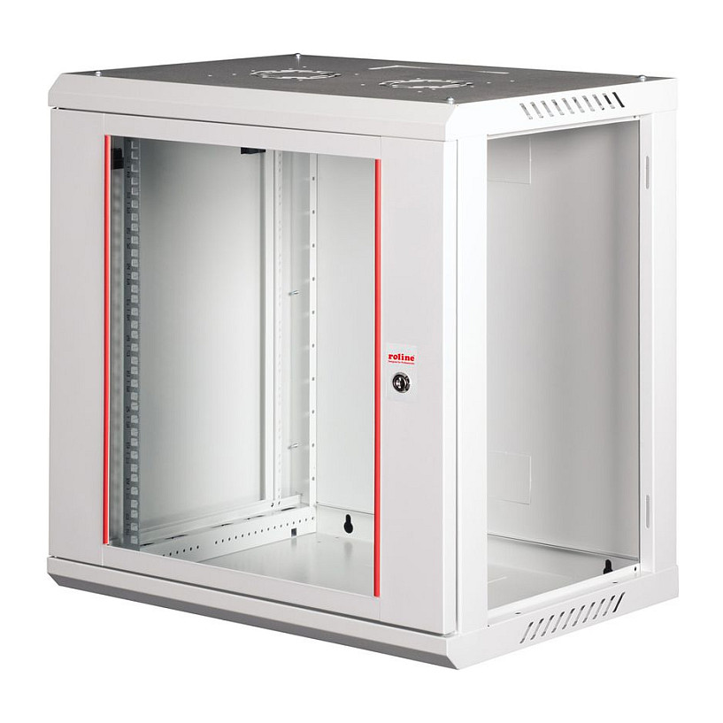Mrežni ormar ROLINE 19" Basic Plus 12U (600x450mm, zidni, sivi)-1