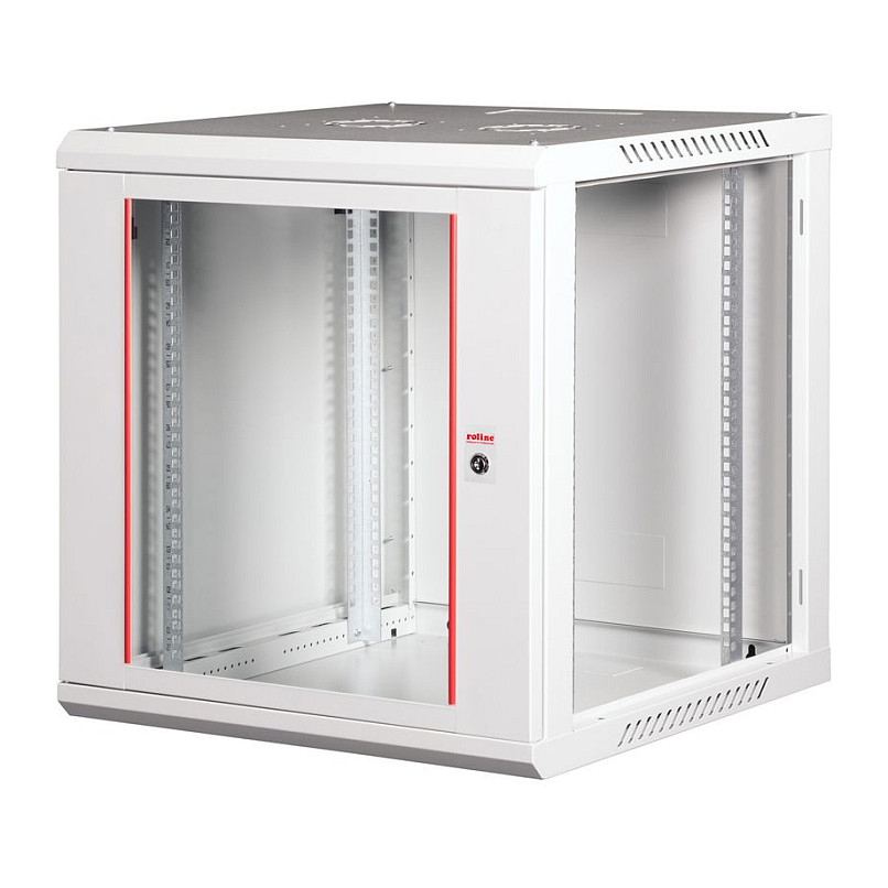 Zidni mrežni ormar ROLINE Basic Plus 12U (600x600mm, sivi)-10