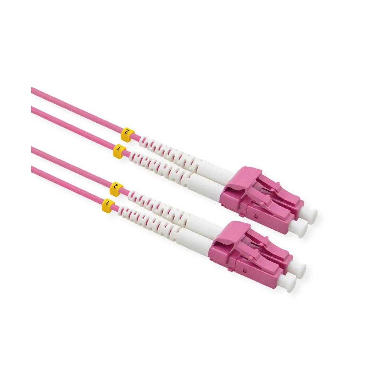 Optički mrežni kabel ROLINE VALUE 50/125µm LC/LC Duplex (OM4, LSOH, 7.0m)