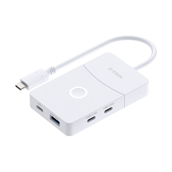 USB-C Hub D-LINK DUP-501 5-u-1 s bežičnim HDMI ekstenderom (4K@30Hz, 100W PD, USB 3.2)-1