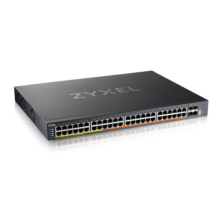 Mrežni switch ZYXEL XMG2230-52HP (52-port, L3, 48x 2.5G PoE++, 4x 10G SFP+, 720W)-1
