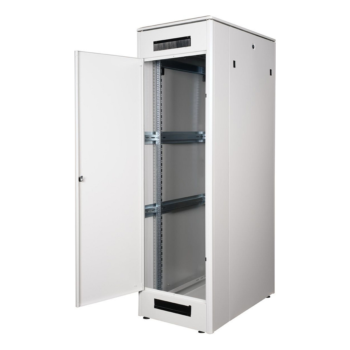 Mrežni ormar ROLINE Pro 42U (19", 600x1000mm, staklena vrata, siva boja)-1