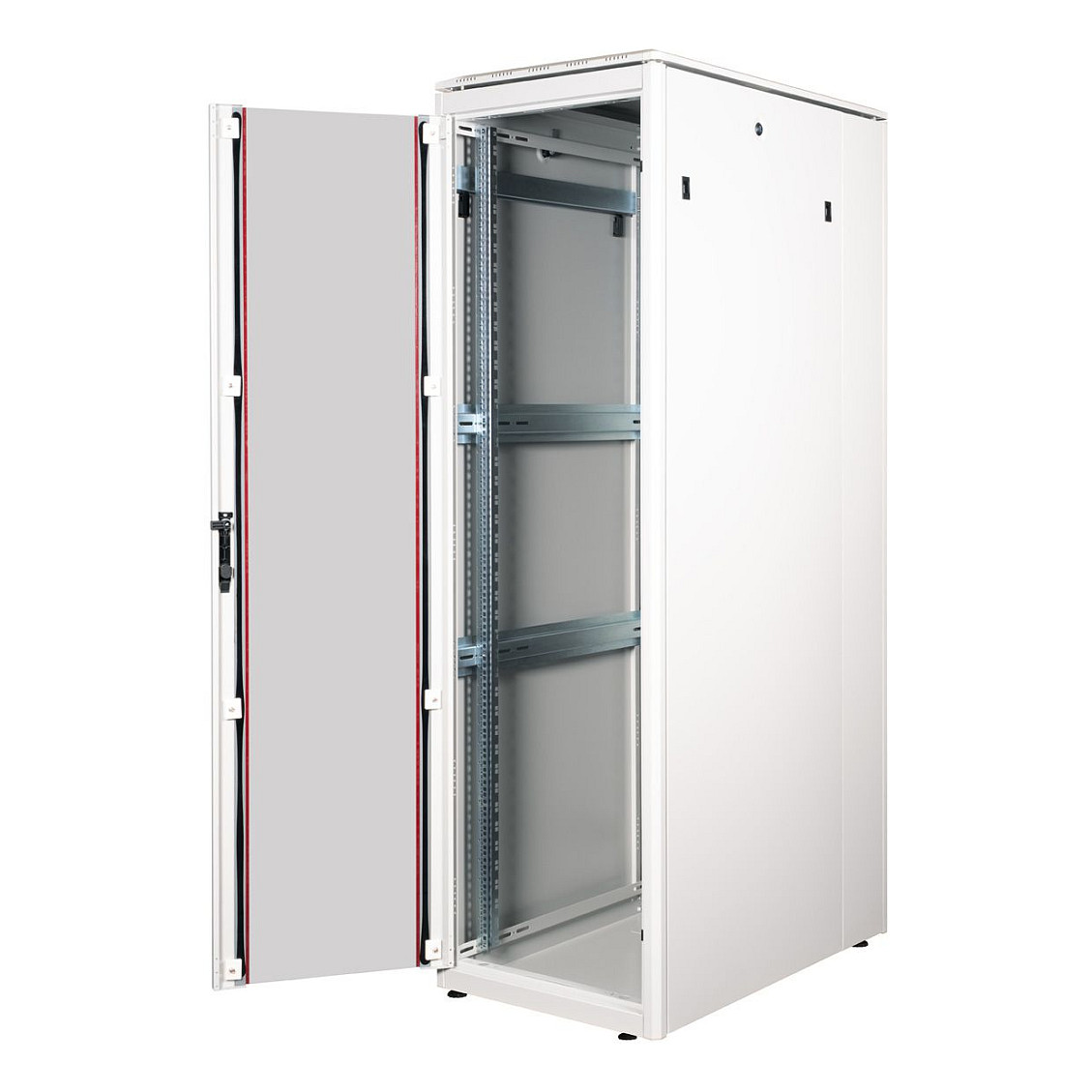 Mrežni ormar ROLINE Pro 42U (19", 600x1000mm, staklena vrata, siva boja)-4