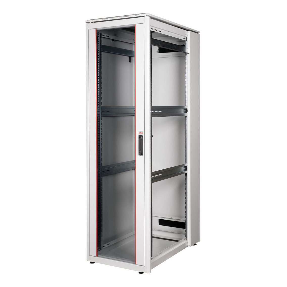 Mrežni ormar ROLINE Pro 42U (19", 600x1000mm, staklena vrata, siva boja)-5