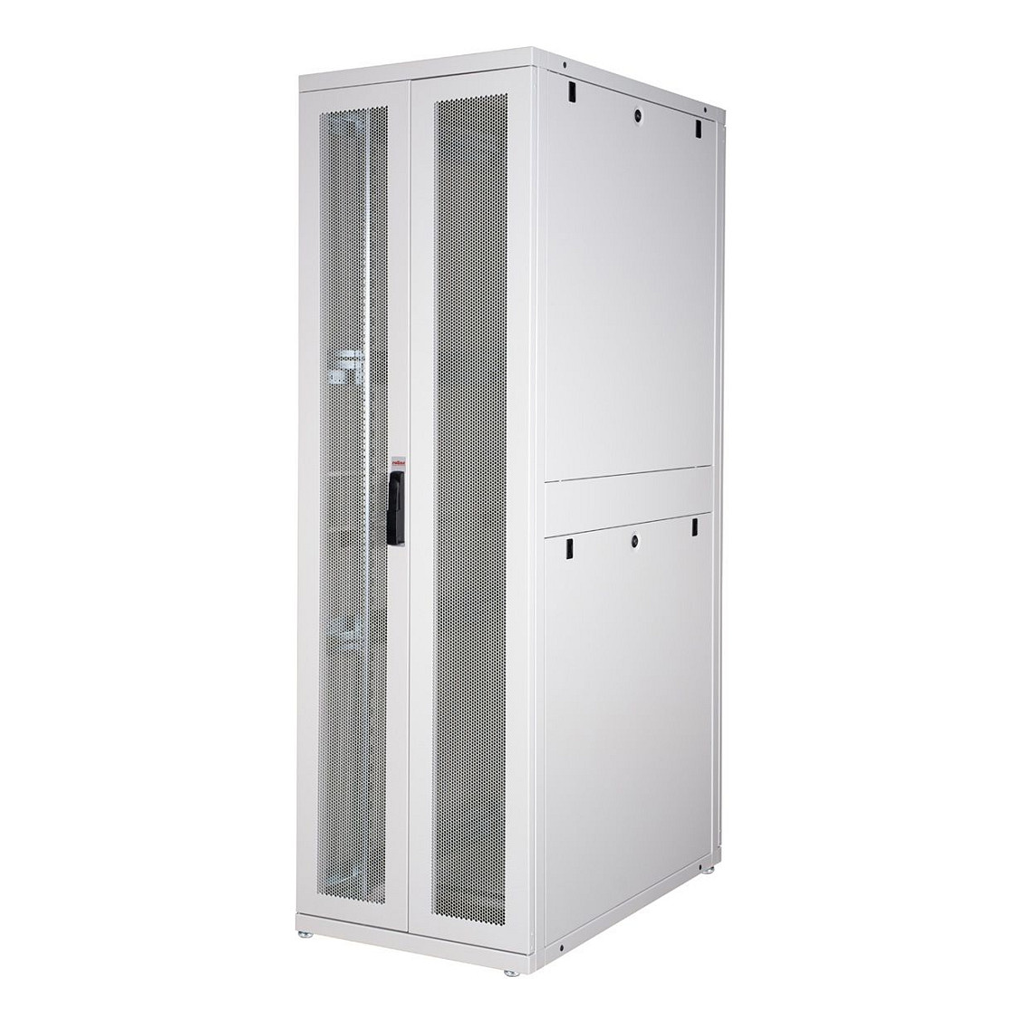 Mrežni ormar ROLINE 19" Pro 42U (600x1000mm, 1000kg nosivosti, staklena vrata, sivi)-1
