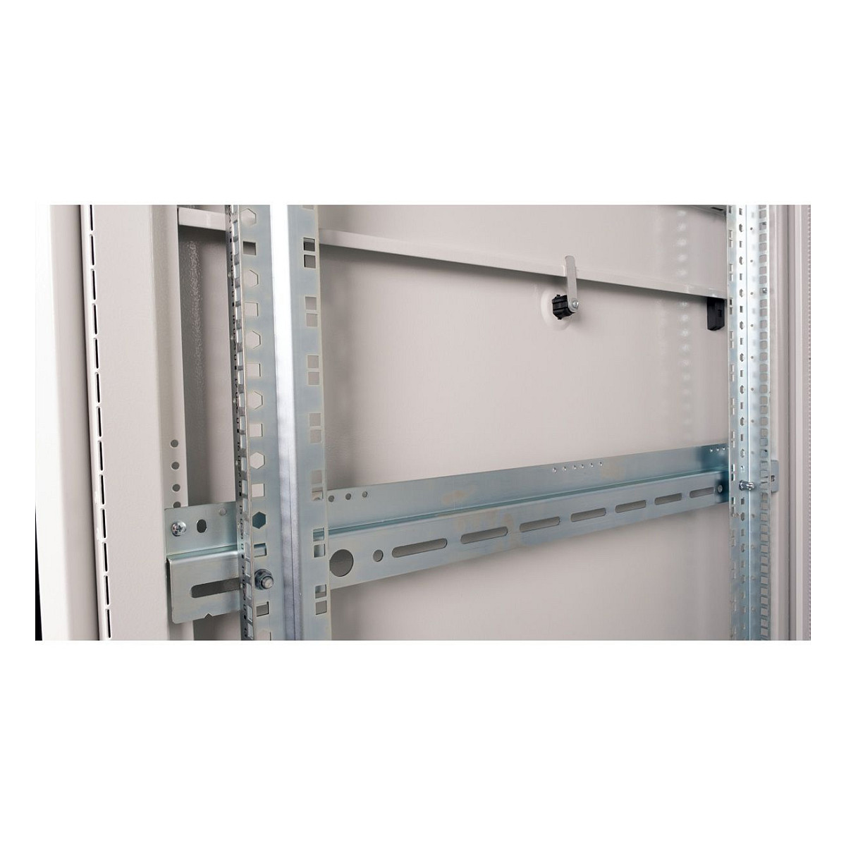 Mrežni ormar ROLINE 19" Pro 42U (600x1000mm, 1000kg nosivosti, staklena vrata, sivi)-2