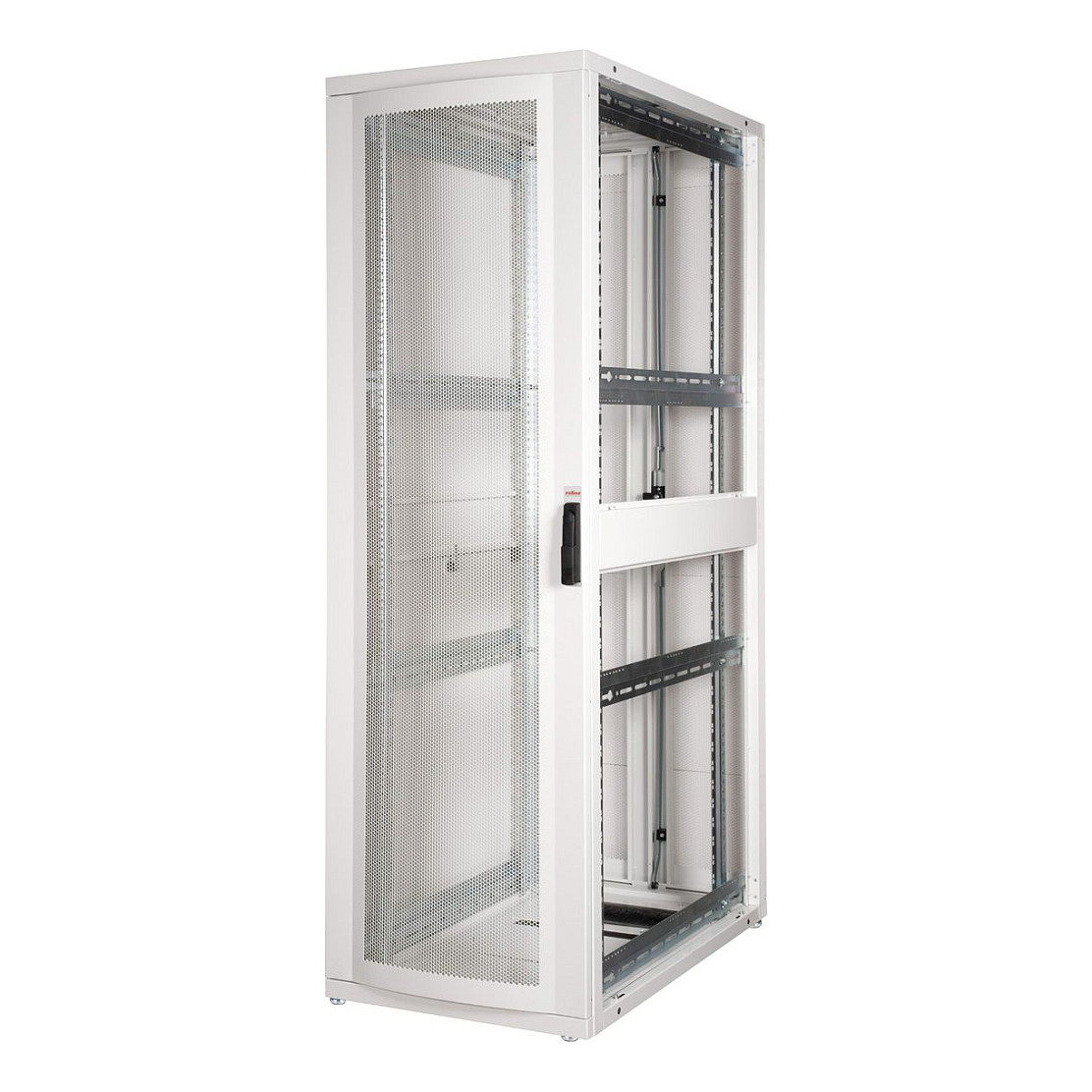 Mrežni ormar ROLINE 19" Pro 42U (600x1000mm, 1000kg nosivosti, staklena vrata, sivi)-5