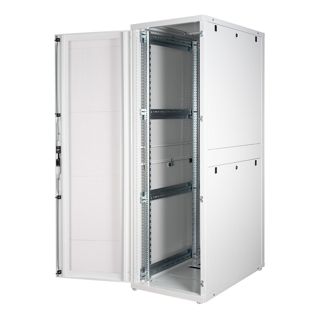 Mrežni ormar ROLINE 19" Pro 42U (600x1000mm, 1000kg nosivosti, staklena vrata, sivi)-6