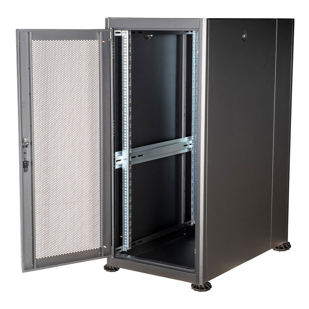 Serverski ormar ROLINE 19" Basic 26U (600x1000mm, perforirana vrata, nosivost 600 kg)-2
