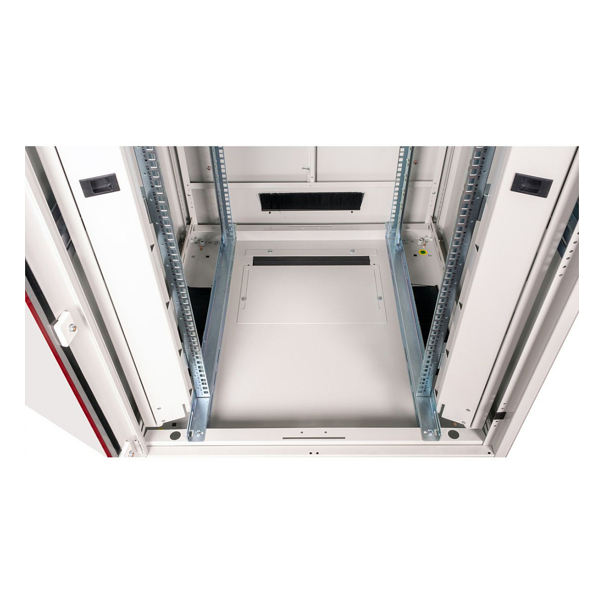 Mrežni ormar ROLINE 19" Pro (26U, 800x800mm, staklena vrata, sivi)-1