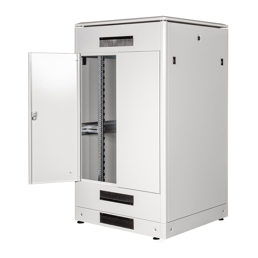 Mrežni ormar ROLINE 19" Pro (26U, 800x800mm, staklena vrata, sivi)-4