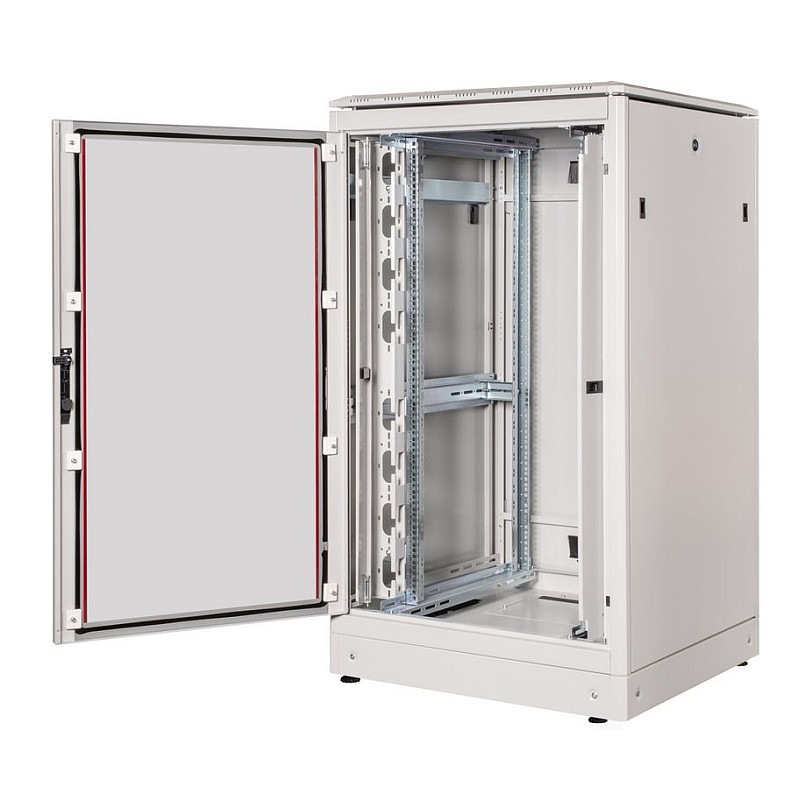 Mrežni ormar ROLINE 19" Pro (26U, 800x800mm, staklena vrata, sivi)-5