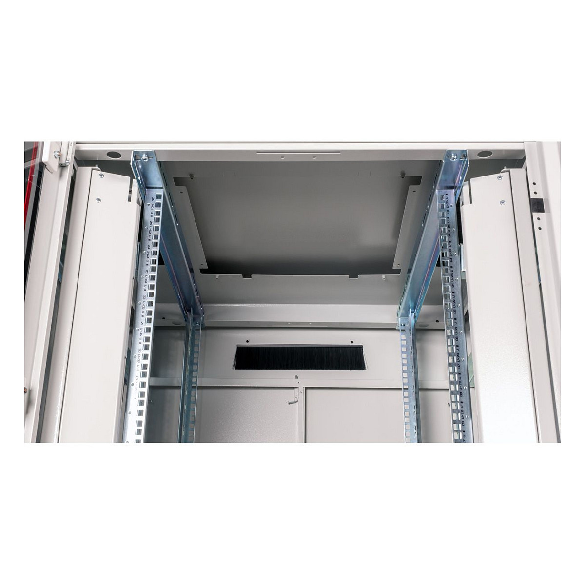 Mrežni ormar ROLINE 19" Pro (26U, 800x800mm, staklena vrata, sivi)-6