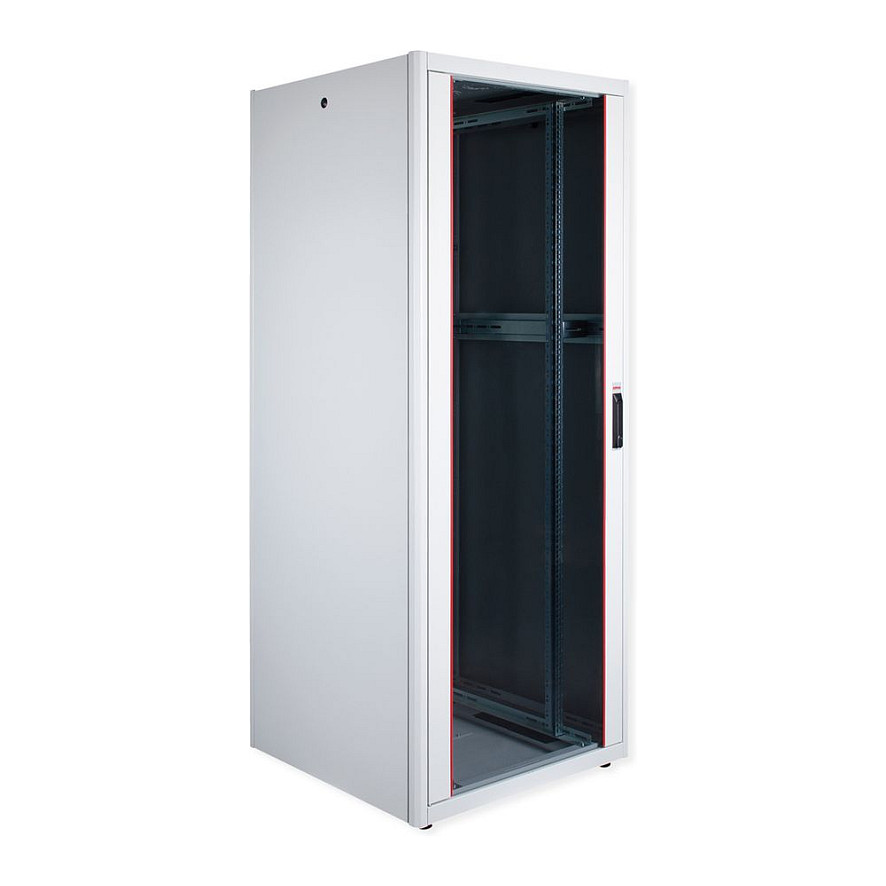 Mrežni ormar ROLINE Pro 42U (800x800mm, staklena vrata, sivi)