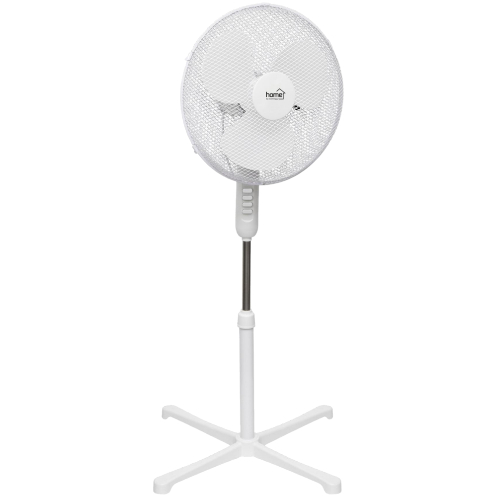 Stojeći ventilator HOME SF42WH (40 cm, 45 W), bijela boja-0