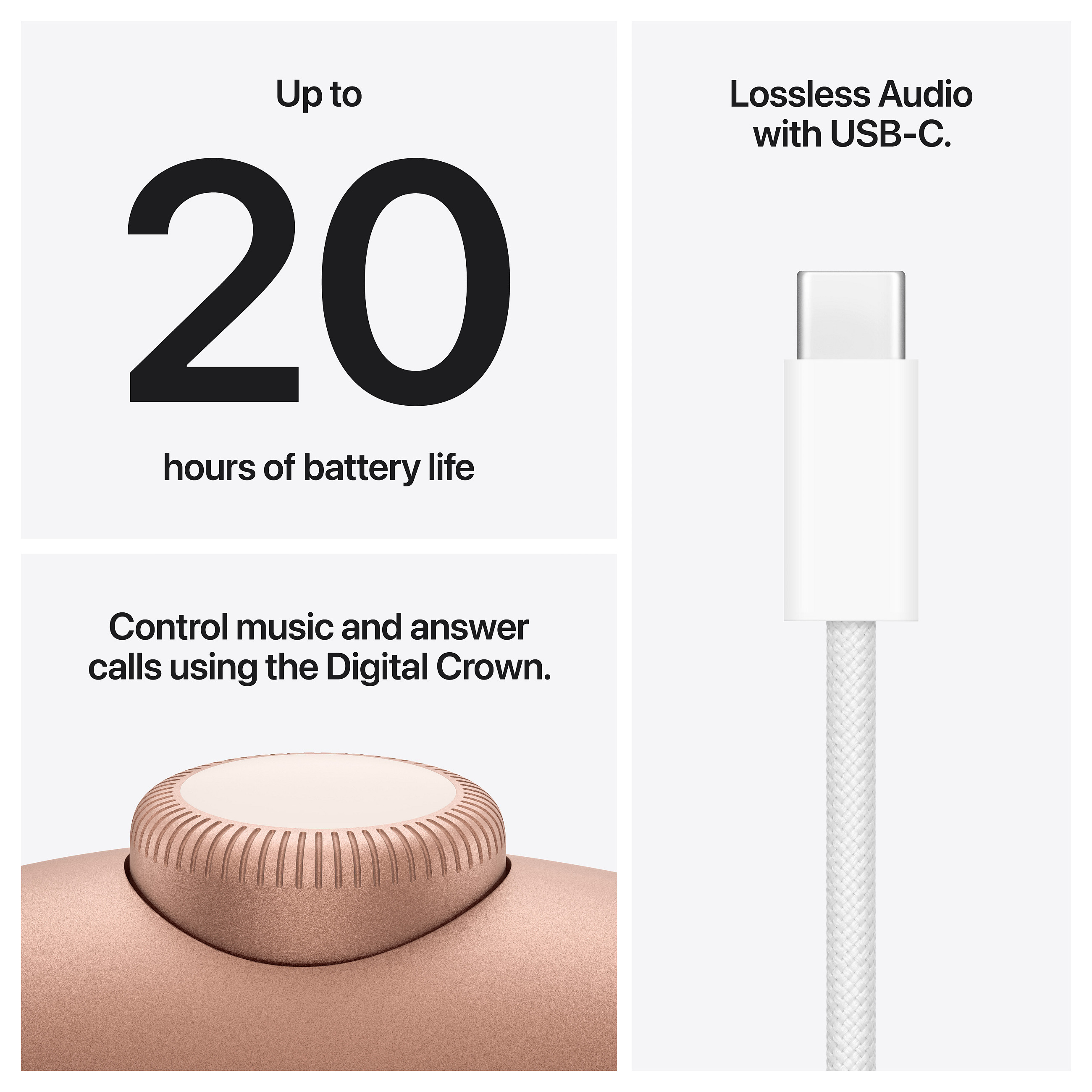 Slušalice APPLE AirPods Max 2 (USB-C, ANC, Bluetooth, mikrofon, 20 h, Narančasta) - MHWN4ZM/A-8
