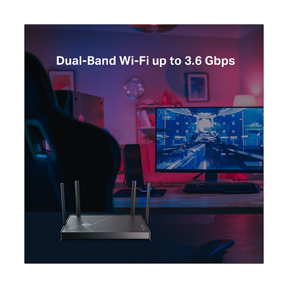 Wi-Fi Router TP-LINK Archer BE3600 (Wi-Fi 7, 3.6 Gbps, 5x 2.5G portova, EasyMesh)-4