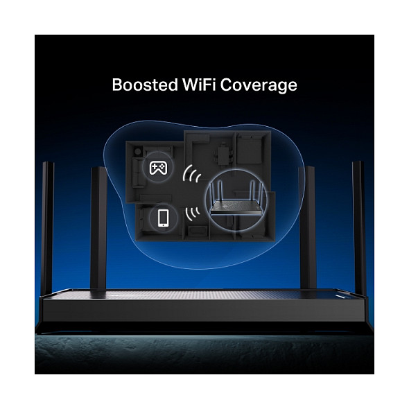 Wi-Fi Router TP-LINK Archer BE3600 (Wi-Fi 7, 3.6 Gbps, 5x 2.5G portova, EasyMesh)-6