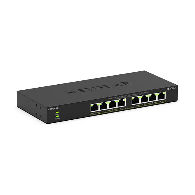 Mrežni switch NETGEAR GS308LP (8x Gigabit, 4x PoE+, 60W)-0