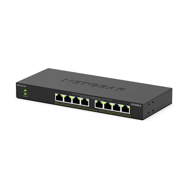 Mrežni switch NETGEAR GS308LP (8x Gigabit, 4x PoE+, 60W)-2