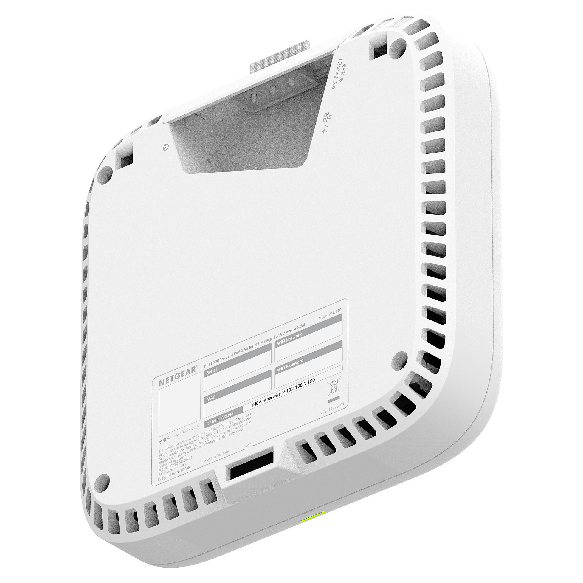 Wi-Fi Access Point NETGEAR WBE718 (Wi-Fi 7, Tri-Band, 10 Gbps PoE++, Insight Managed)-3