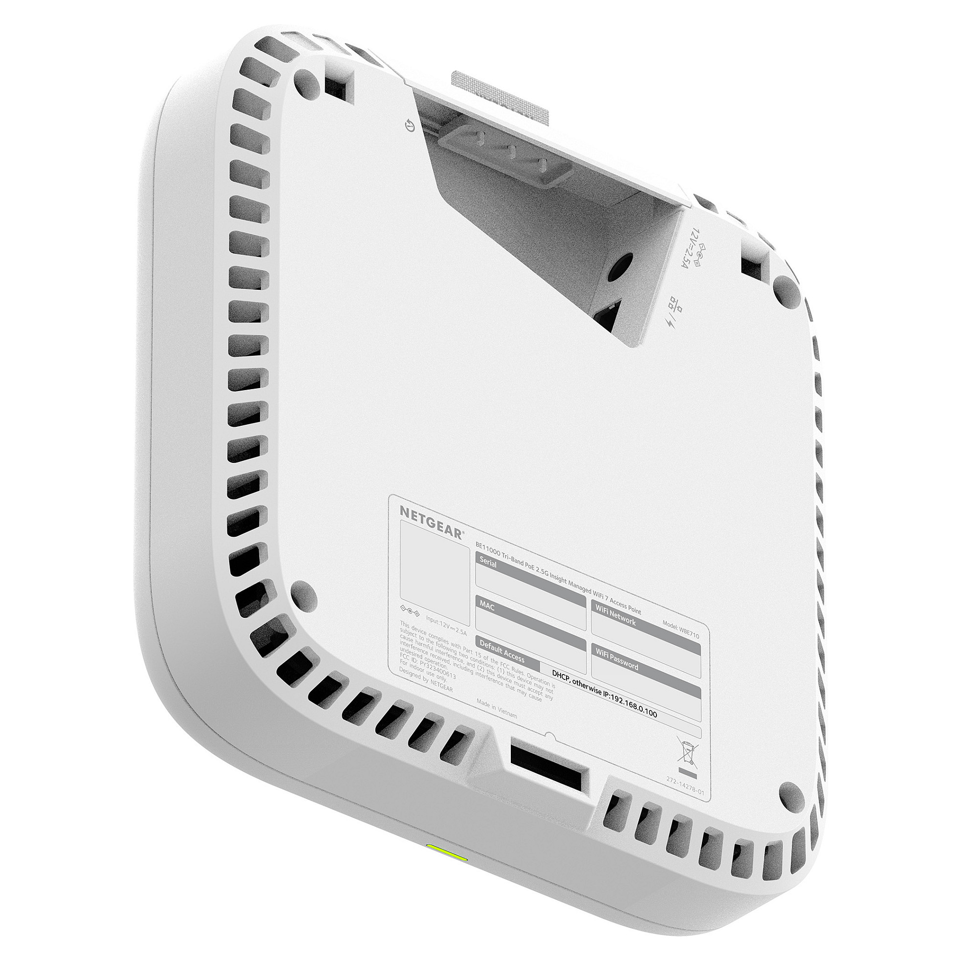 Wi-Fi Access Point NETGEAR WBE718 (Wi-Fi 7, Tri-Band, 10 Gbps PoE++, Insight Managed)-4
