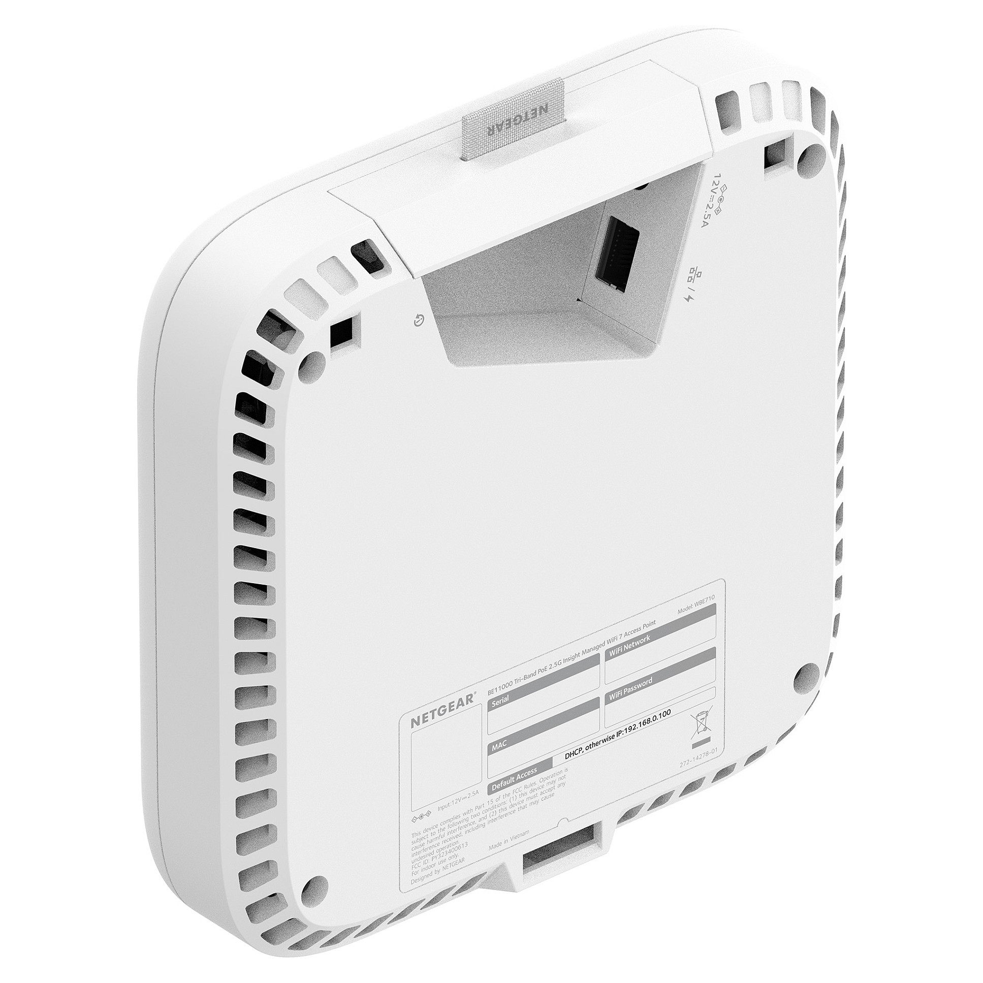 Wi-Fi Access Point NETGEAR WBE718 (Wi-Fi 7, Tri-Band, 10 Gbps PoE++, Insight Managed)-7