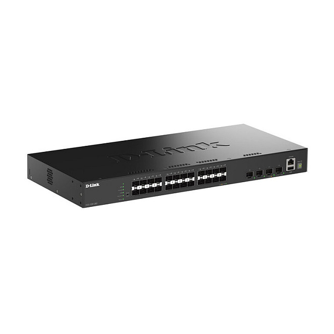 D-Link DGS-1530-28S/E Smart Managed mrežni switch (24x GbE, 4x 10G SFP+, L3 Lite)-0