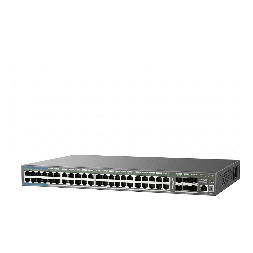 Mrežni switch GRANDSTREAM GWN7806P (48x GbE PoE+, 6x 10G SFP+, Layer 2+, 740W)-0