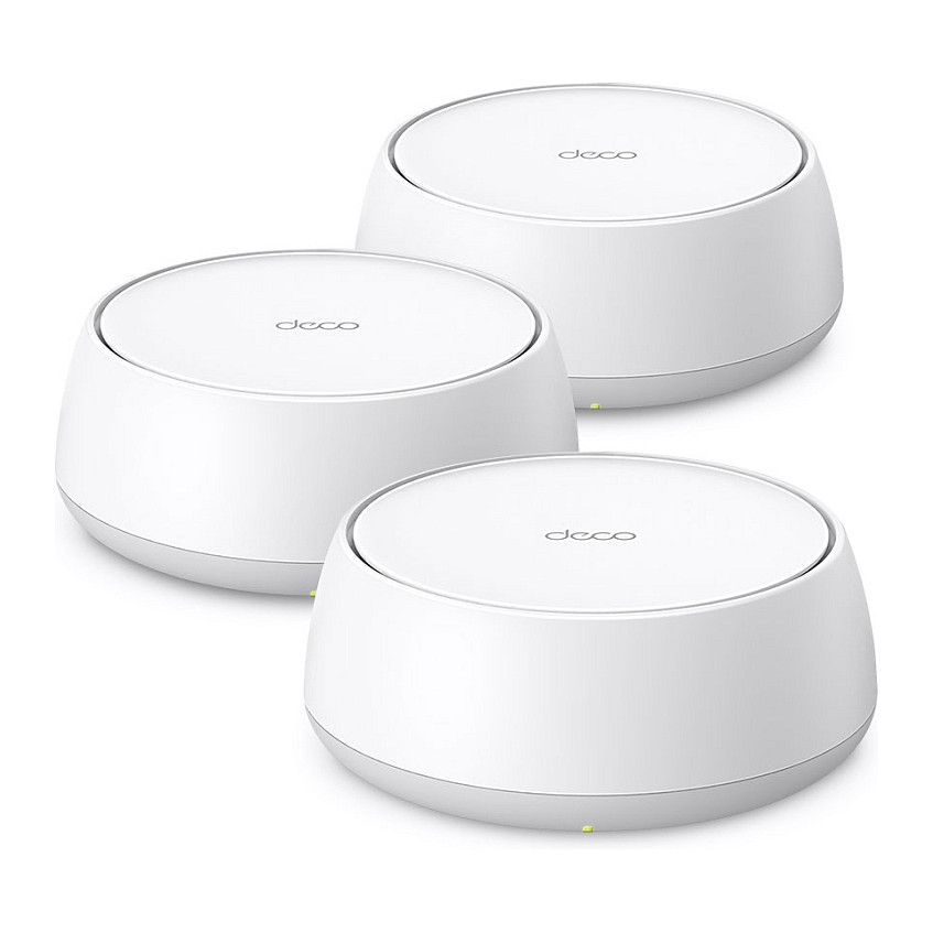 Mesh sustav TP-LINK Deco BE22 (3-pack) BE3600 (Wi-Fi 7, 2x 2.5G porta, do 600 m²)