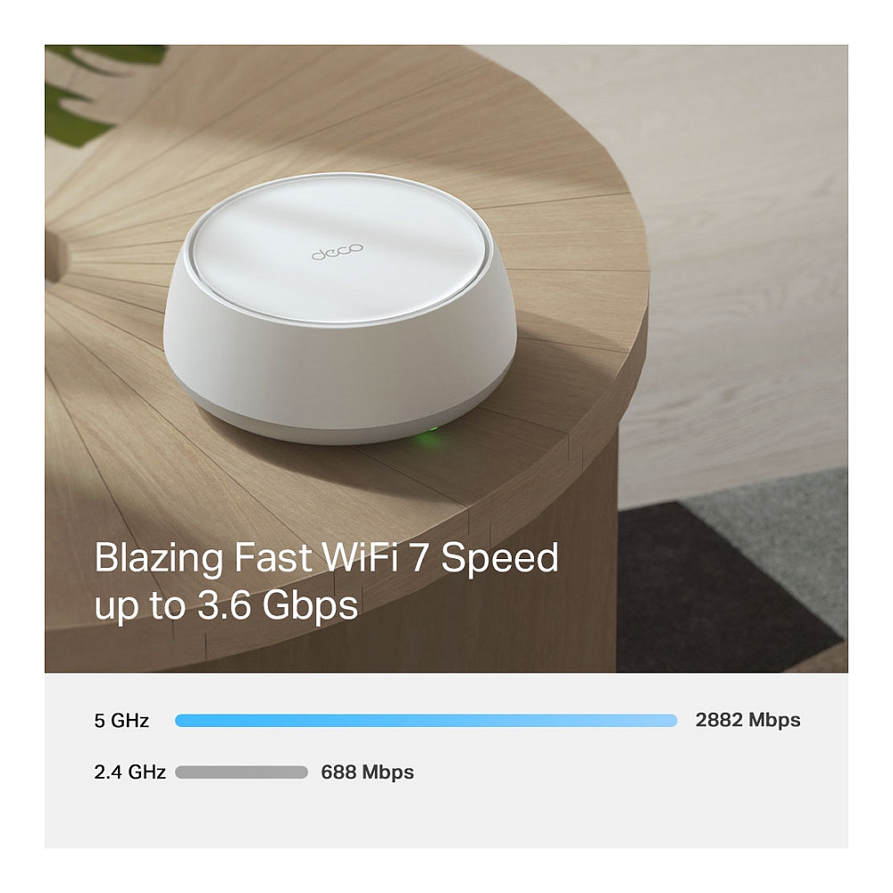 Mesh sustav TP-LINK Deco BE22 (3-pack) BE3600 (Wi-Fi 7, 2x 2.5G porta, do 600 m²)-3