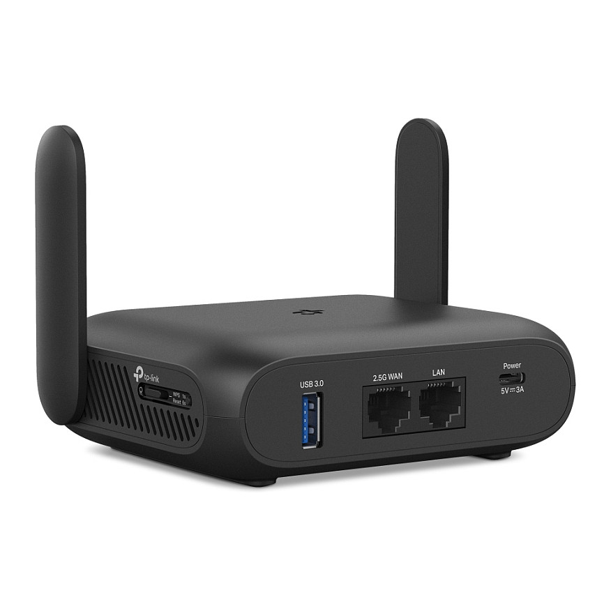 Wi-Fi 7 Travel Router TP-LINK TL-WR3602BE (BE3600, 2.5G Port, USB 3.0, EasyMesh)-5