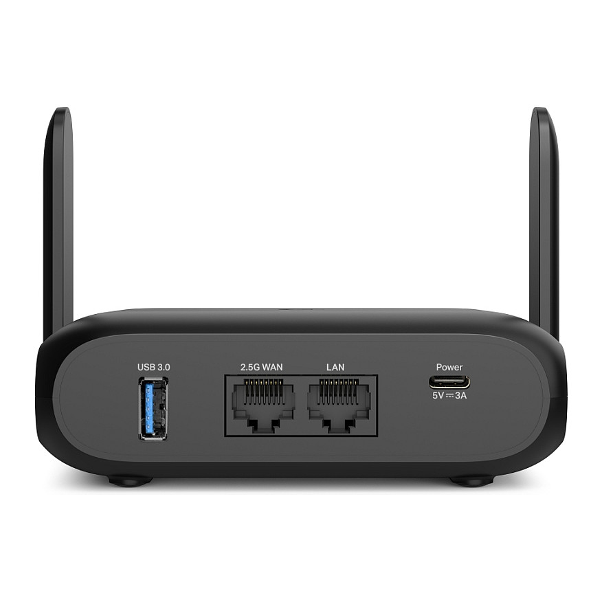 Wi-Fi 7 Travel Router TP-LINK TL-WR3602BE (BE3600, 2.5G Port, USB 3.0, EasyMesh)-6