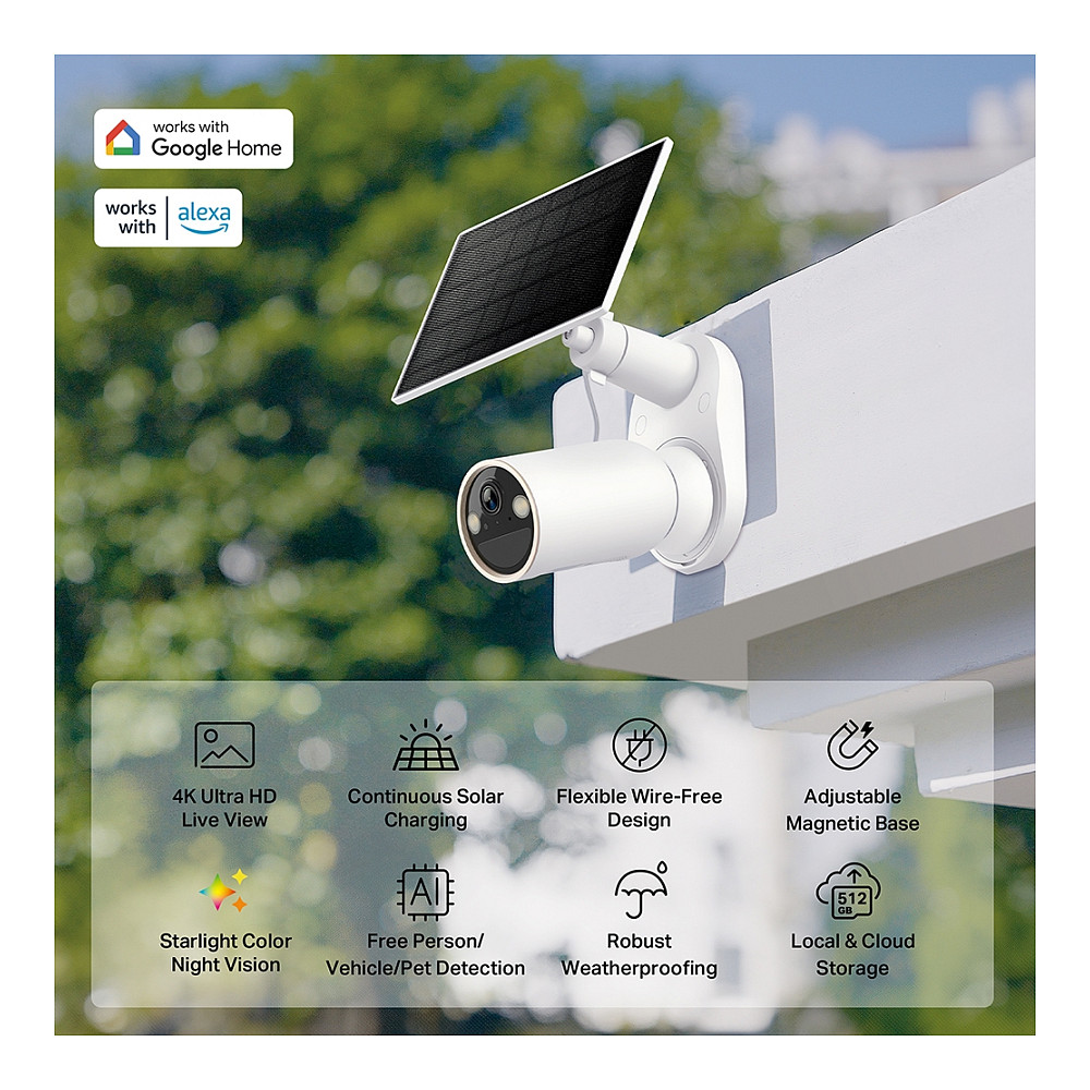 Sigurnosna kamera TP-LINK Tapo C460 KIT (4K 8MP, solarno napajanje, IP66, baterija)-1