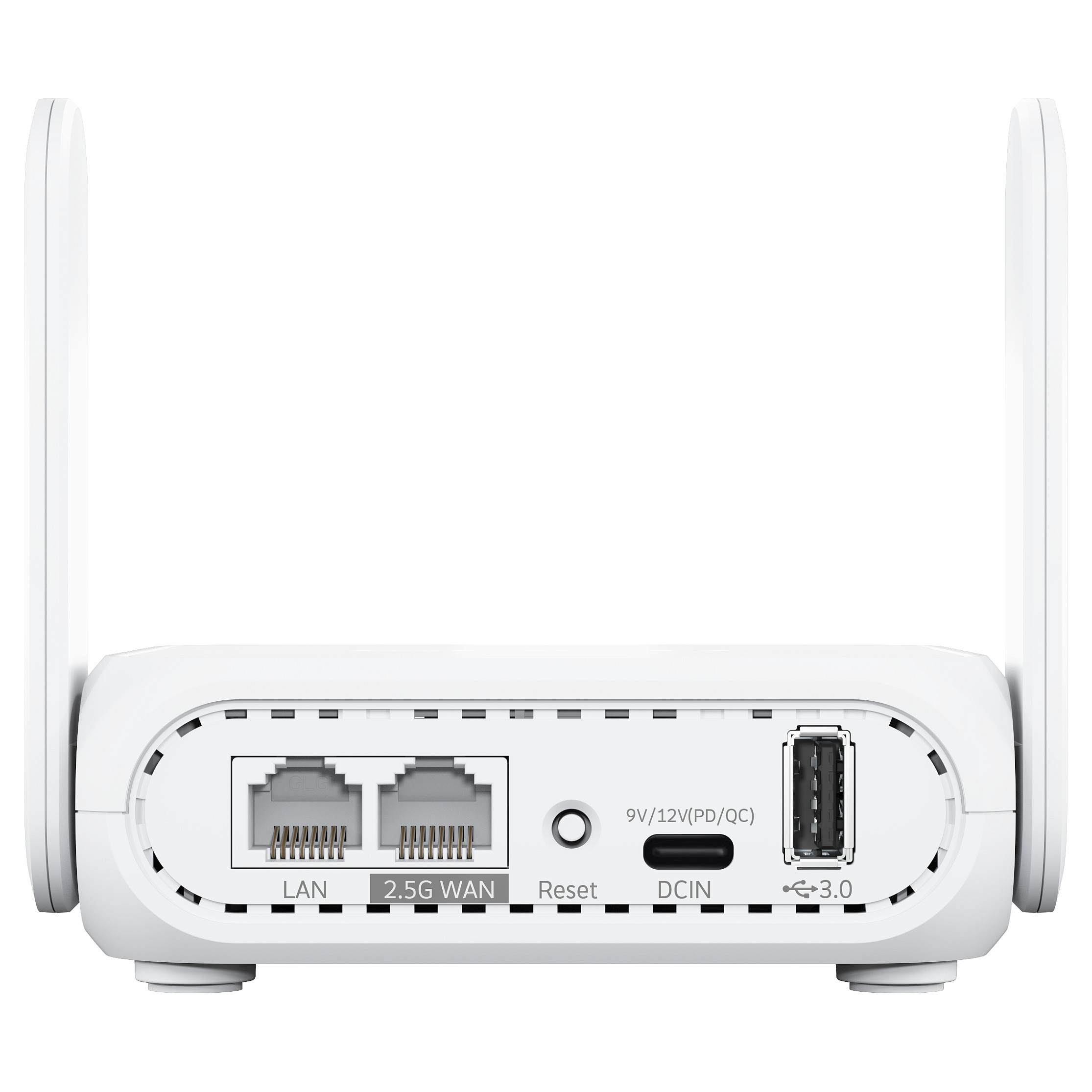 ASUS RT-BE58 Go Tri-Band Wi-Fi 7 ruter (BE5800, 2.5G port, AiMesh, USB-C napajanje)-3