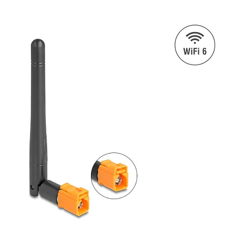WiFi Antena DELOCK 81493 (FAKRA M, 3.0 dBi, WiFi 6E, omnidirekcijska)-0