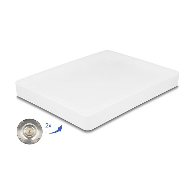 WiFi 6 MIMO Antena DELOCK 90705 (2x N konektor, 8 dBi, IP67, vanjska)