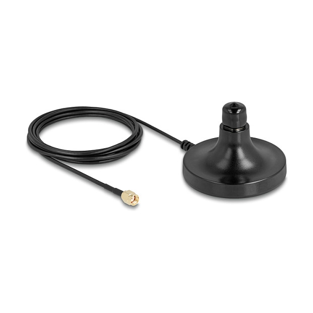 Magnetska baza za antenu DELOCK 81491 (N ženski na RP-SMA muški, 3m ULA100 kabel, vanjska)